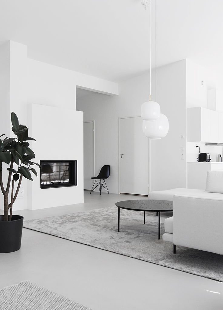 Home Tour #1 Monochrome Minimalist Family Home in Espoo Finland - DESIGNSETTER - Design Lifestyle and Interior Design Magazine