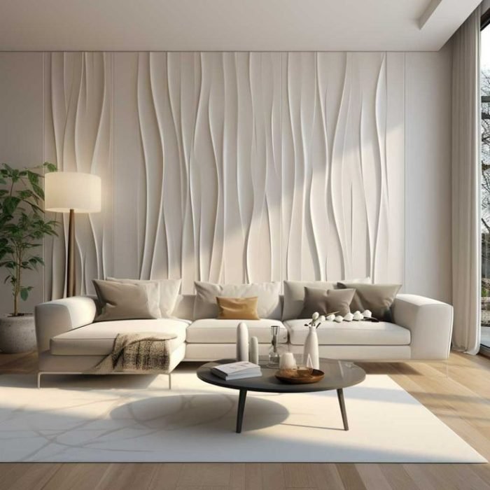 21+ Creative PVC Wall Panel Design Solutions for Elegant Living Rooms • 333k+ Inspiring Lifestyle Ideas